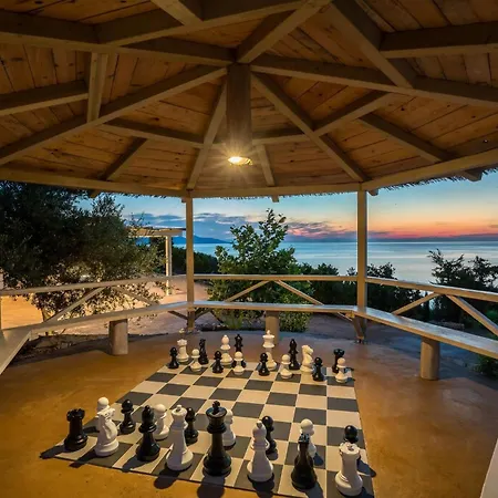 Villa Extravagant Zante Purple Great Sea Views 3 Bedrooms Agios Nikolaos *